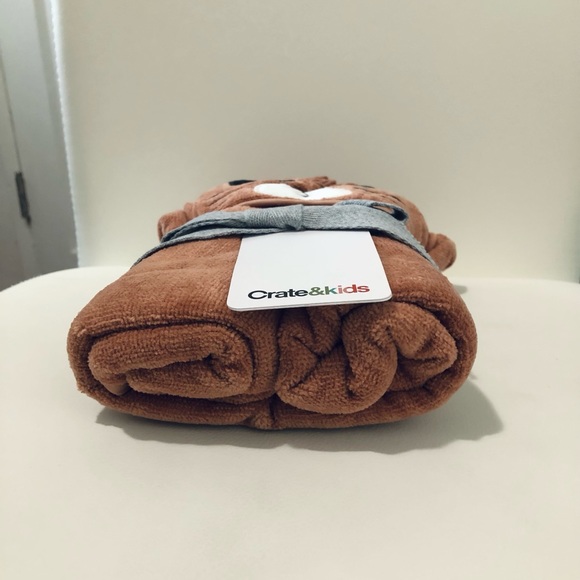 Crate & Barrel Fox Hooded Baby Towel - Picture 9 of 10